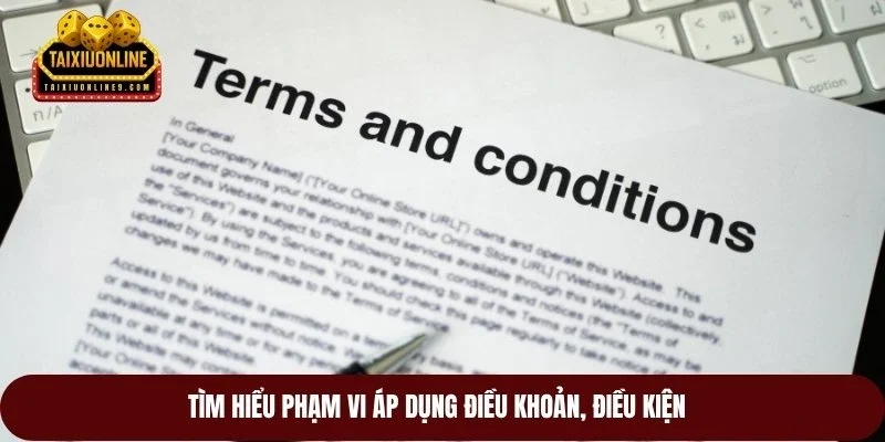 Tìm hiểu phạm vi áp dụng điều khoản, điều kiện