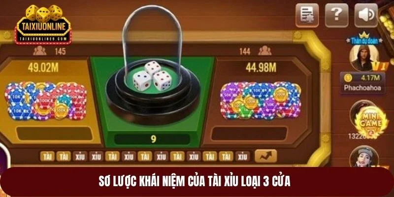 Sơ lược khái niệm của tài xỉu loại 3 cửa